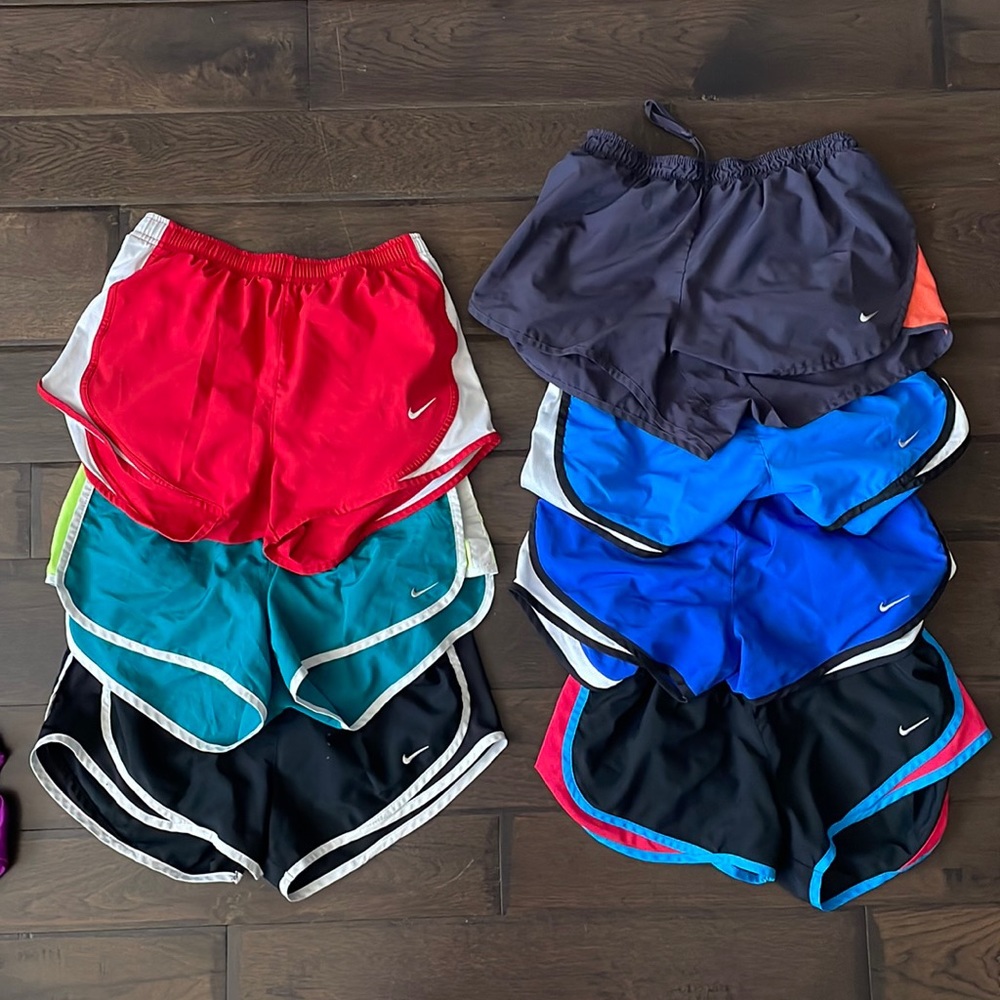 Nike women running shorts bundle of 7
